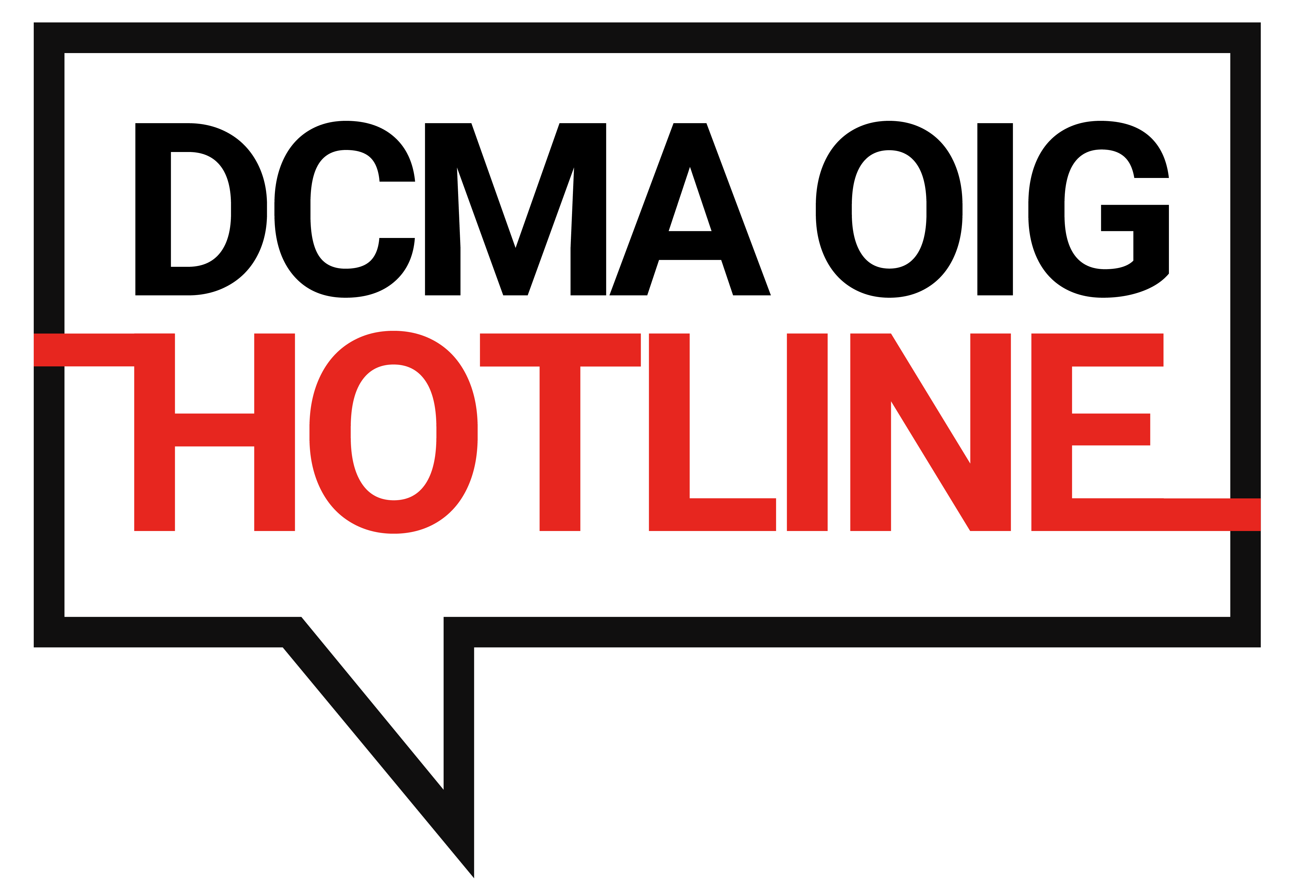 DCMA Hotline logo